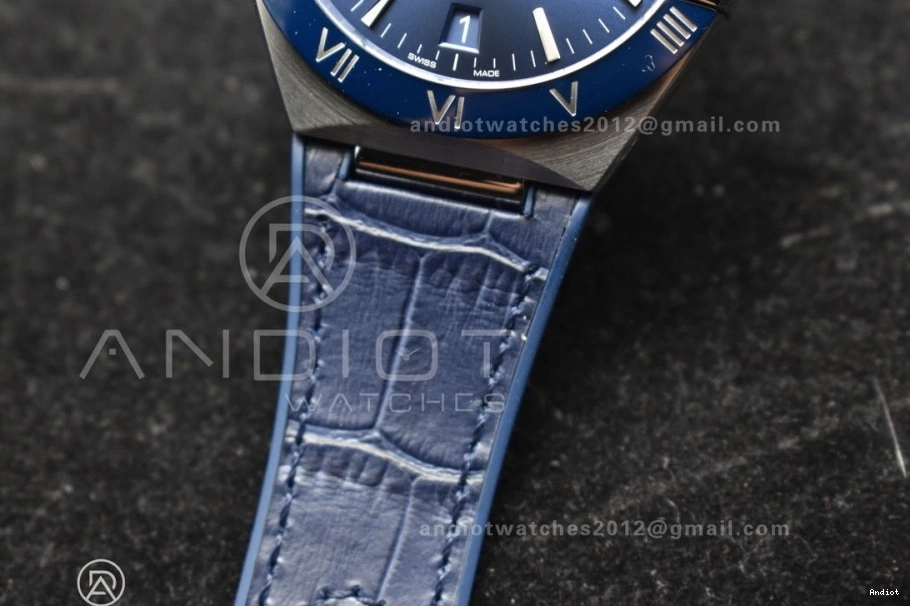Best SS Edition VSF Dial Clone Strap A8900 on Blue Super Ceramic Gummy Blue Blue Constellation 1:1 0108